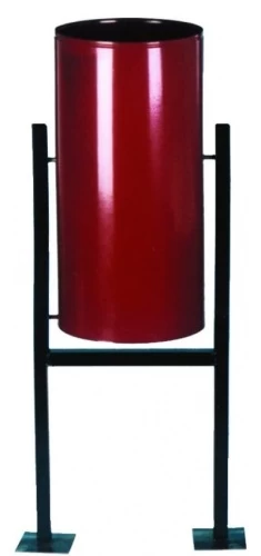 Урна уличная Титан УК-2 (белая)