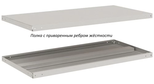 Стеллаж металлический Титан МС-750 3000x1200x400/2