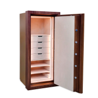 Сейф Stahlkraft Defender Pro 251 XS EL с отделкой деревом, подсветкой 